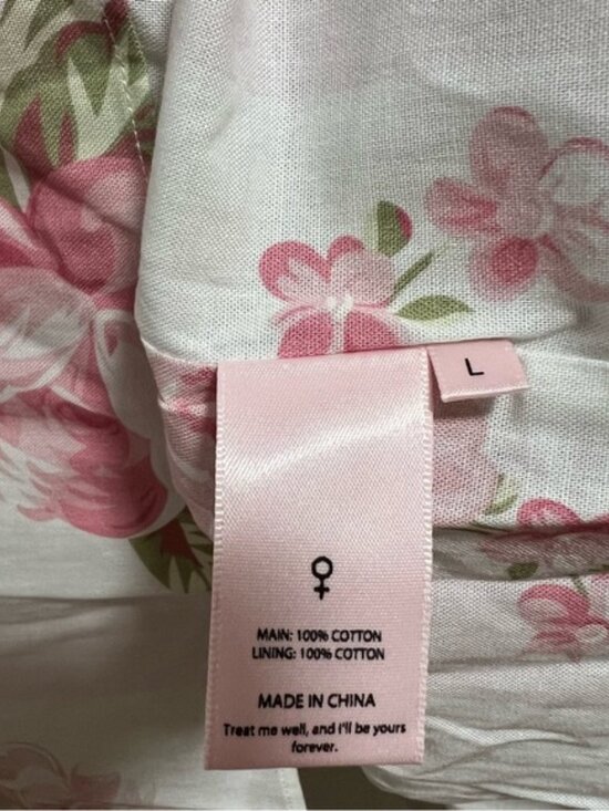 NEW NWT Selkie Sofia Puff Sleeve Sweetheart Mini Babydoll Dress Morning Roses - Picture 12 of 13